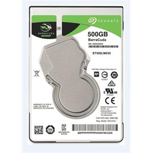 Seagate BarraCuda 2.5" HDD, 500GB, 2.5", SATAIII, 128MB cache, 5.400RPM