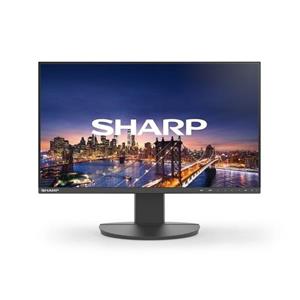 Sharp 27" EA272F - IPS, 1920x1080, 1000:1, 6ms, 240 nits, 2xDP, VGA, HDMI, USB-C, USB 3.1, Height adjustable, Repro, black