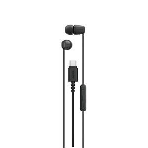 SONY MDR-EX15C - Sluchátka do uší - černá, USB-C