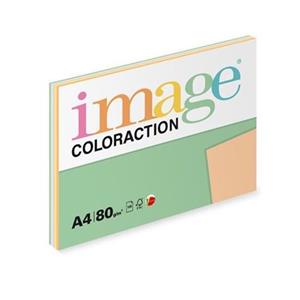 Spare Print Image Coloraction kancelářský papír A4/80g, Mix pastelový 5x20, mix - 100