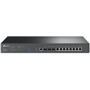 TP-Link ER8411 Omada VPN Router s porty 10G ((2× 10GE SFP+, 1× 1GE SFP, 8× 1GE, 1× RJ45 Console Ports, 2× USB Ports (Co