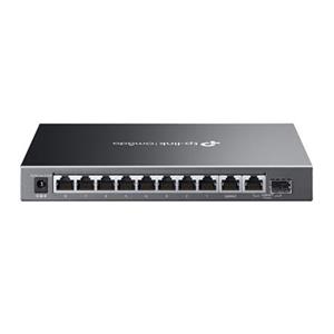TP-Link ES210GMP Omada 10portový gigabitový Easy Managed switch s 8 porty PoE+