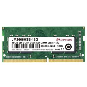 Transcend paměť 16GB (JetRam) SODIMM DDR4 2666 2Rx8 CL19
