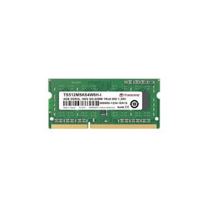 Transcend průmyslová paměť SODIMM DDR3 4GB 1600MHz, 1Rx8, CL11