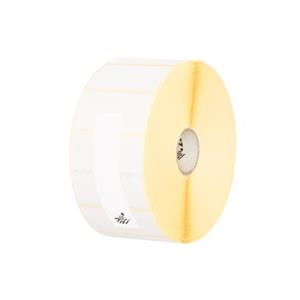 Zebra Label, Paper, 101.6x152.4mm; Thermal Transfer, Z-Select 2000T, Coated, Permanent Adhesive, 19mm Core, Perforation and Black