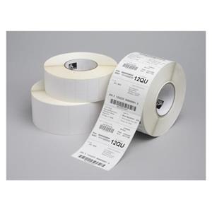 Zebra Label, Paper, 70x38mm; Direct Thermal, Z-PERFORM 1000D, Uncoated, Permanent Adhesive, 25mm Core